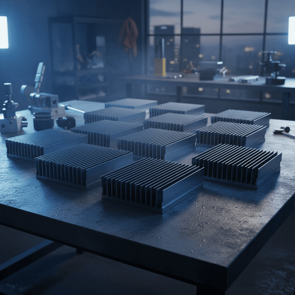 Custom heat sink engineered thermal management solution